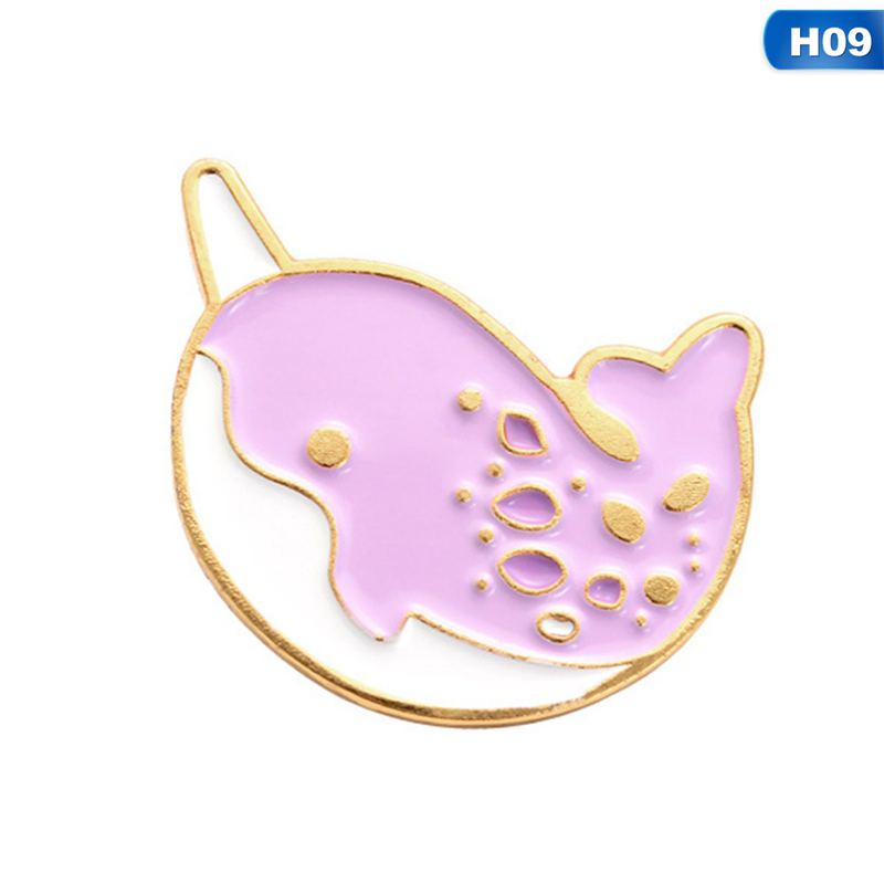 Huy hiệu cài áo hình động vật biển đáng yêu