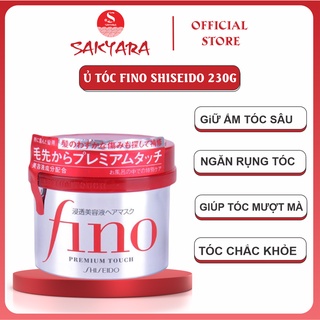 Kem ủ tóc Fino Shiseido 230g Nhật Bản giúp cải thiện tóc bị hư hỏng giữ ẩm tóc sâu loại bỏ bụi bẩn bã nhờn