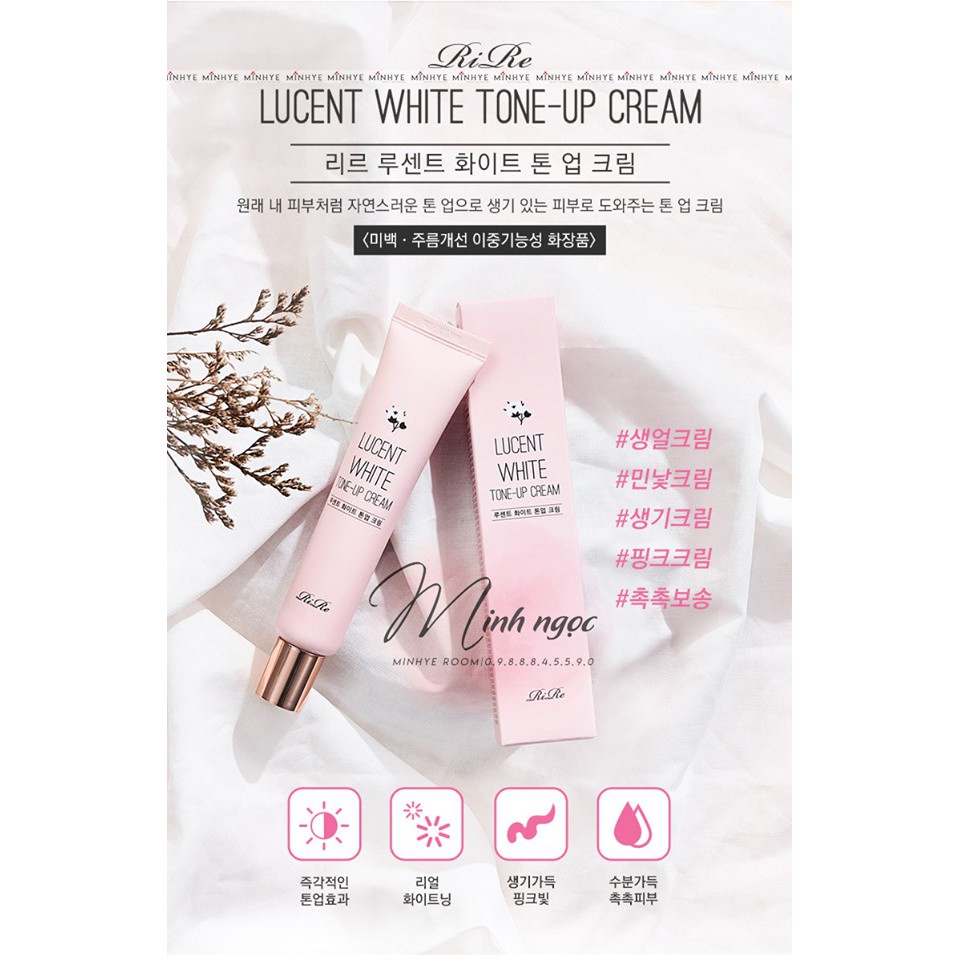 KEM DƯỠNG TRẮNG NÂNG TONE RIRE