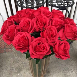 Hoa hồng lụa đẹp rực rỡ