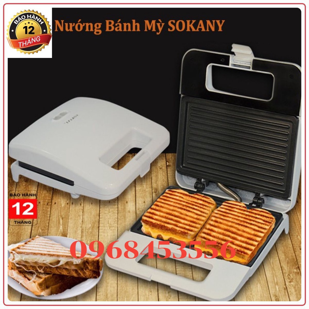 Máy Làm Bánh Hotdog, máy Nướng Bánh Mỳ SOKANY