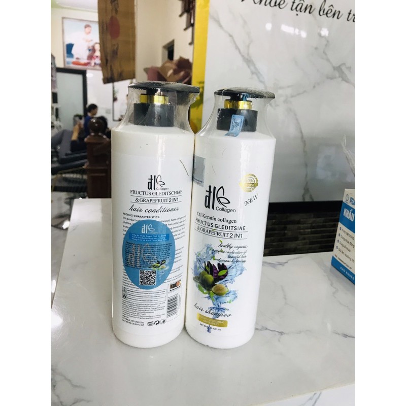 Cặp dầu gội xả bưởi bồ kết  mùi thơm thảo dược chuyên gội dưỡng sinh.