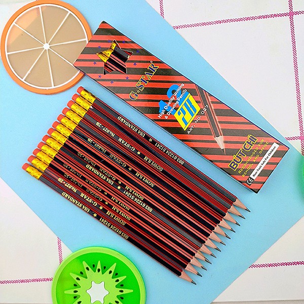 Hộp 12 cây bút chì 2B Gstar chất lượng cao, siêu rẻ 📝 FREESHIP 🚛 - Nguyễn Thùy Store