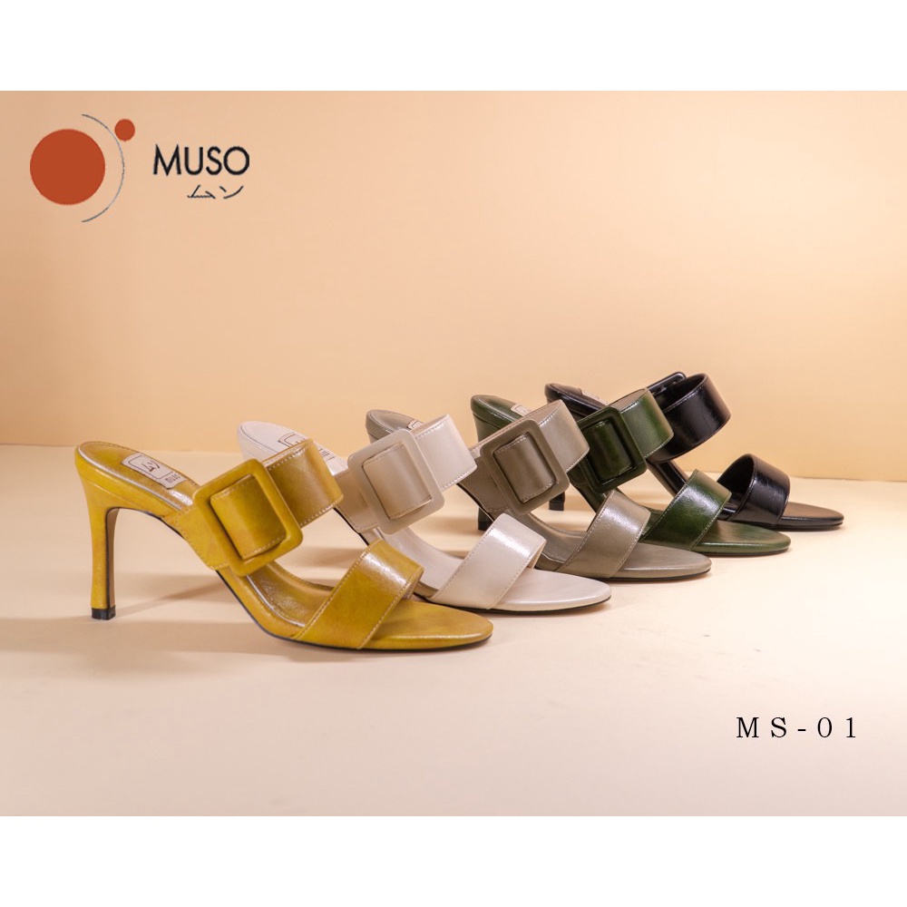 GUỐC NỮ THỜI TRANG CAO 7CM THƯƠNG  HIỆU  MUSO MS-01