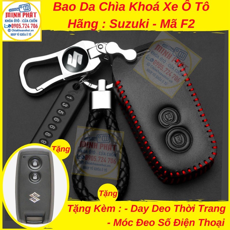 Bao Da Chìa Khóa Suzuki Swift, Vitara Ertiga Cilerio Ciaz