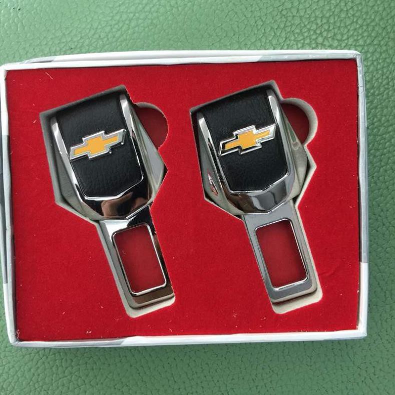 Cài chốt dây an toàn ô tô loại xịn có logo hãng xe - giá 2 cái- có video thật