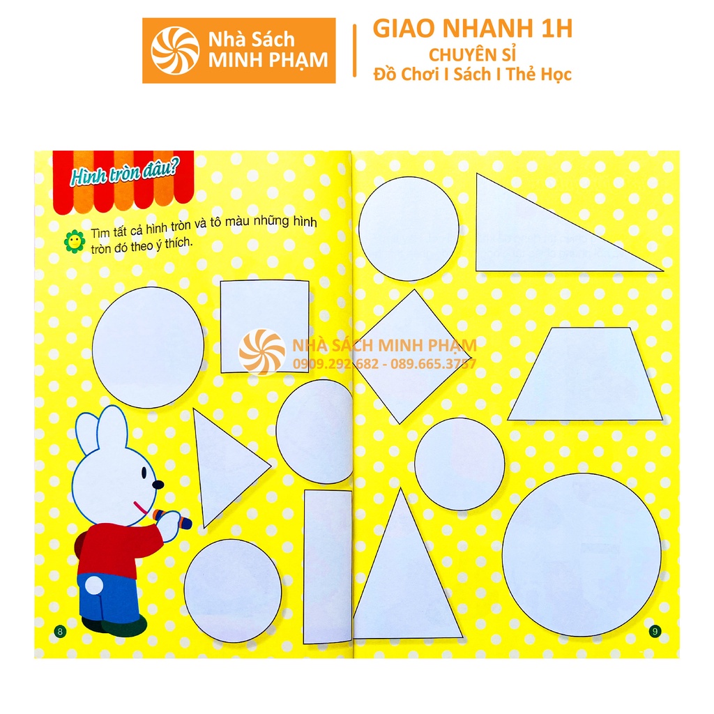 Sách - Toán tư duy cho trẻ Từ 3-4 Tuổi