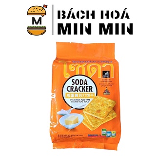 Bánh ăn kiêng Soda Cracker vị Salted Egg Yolk Thái Lan 400g
