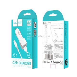 Bộ tẩu sạc oto hoco z23 lightning