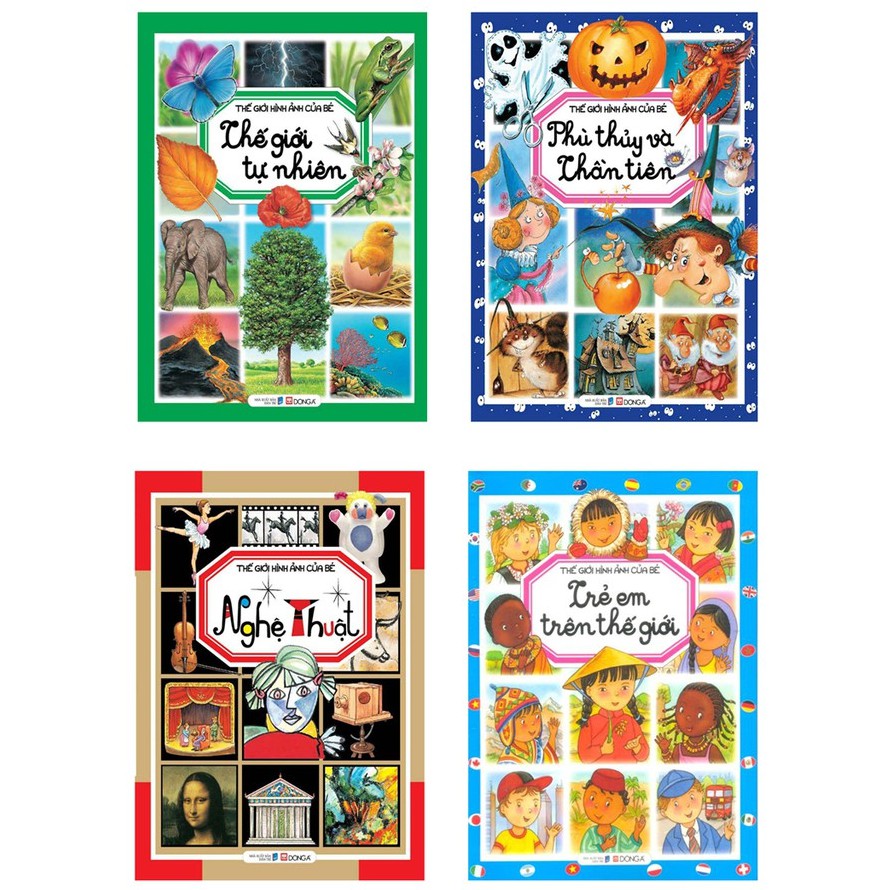 Sách - Bộ Thế Giới Hình Ảnh Của Bé (Cuốn Lẻ) - Đông A - DAB
