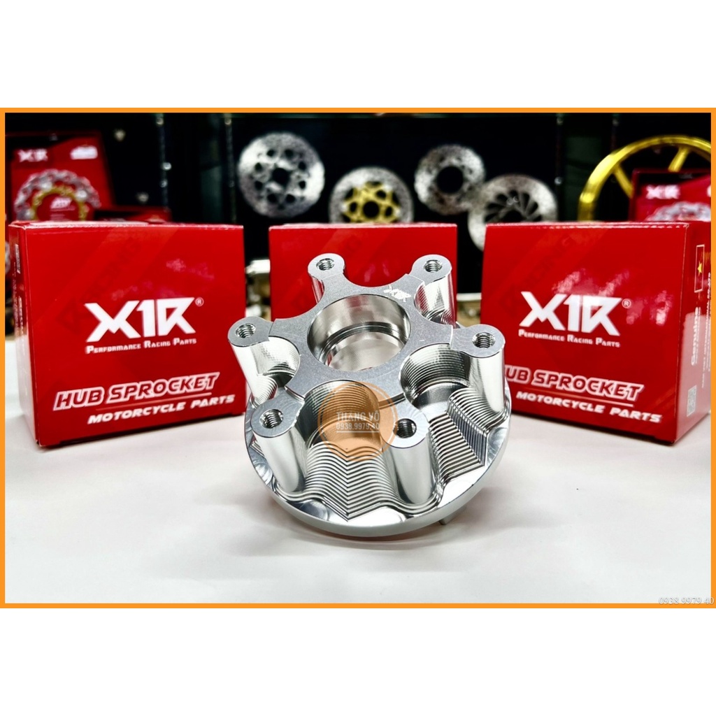 Cùi dĩa Ex 135, Cùi dĩa Winner nhôm X1R CNC mạ Crom cùi đĩa phụ kiện Exciter 150 Winner Sonic Satria Raider