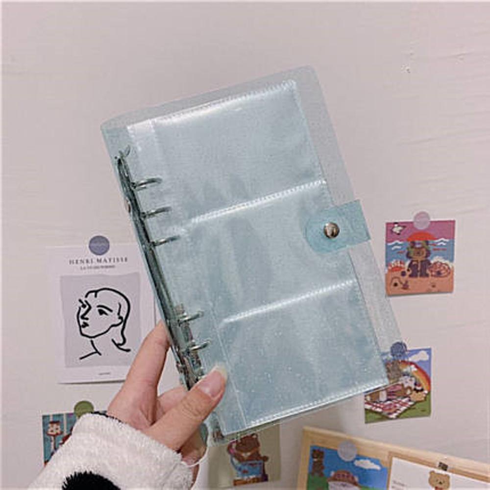 Album Đựng Ảnh Polaroid Trong Suốt Hình Chiếc Lá