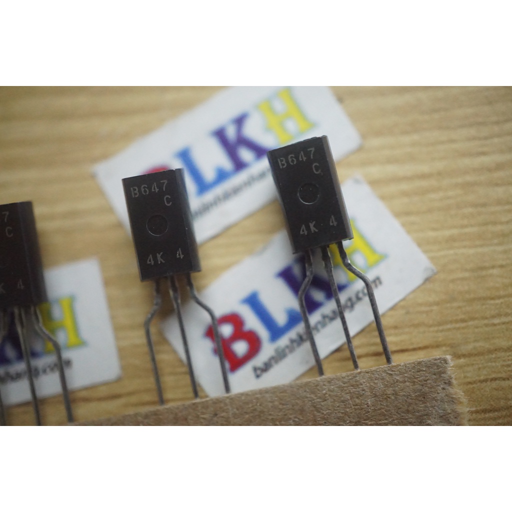 Cặp IC Audio B647 647 D667 667 2SD667 2SB647 TO-92 chính hãng Hitachi