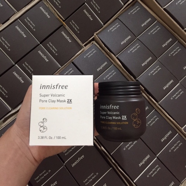 Mặt nạ bùn Innisfree Jeju Volcanic Pore Clay Mask 2X [ HÀNG CHÍNH HÃNG ]