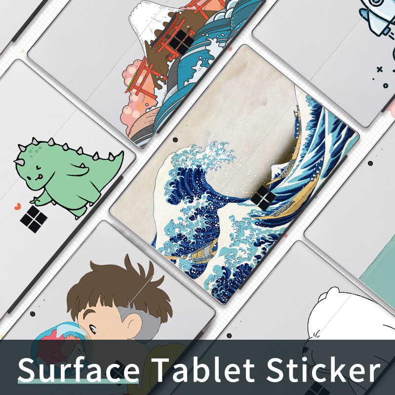 Miếng Dán Trang Trí Laptop Microsoft Surface Pro 5 Pro 6 Pro 7