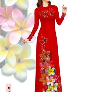 Vải áo dài in 3D ( lụa nhật, tằm ý)
