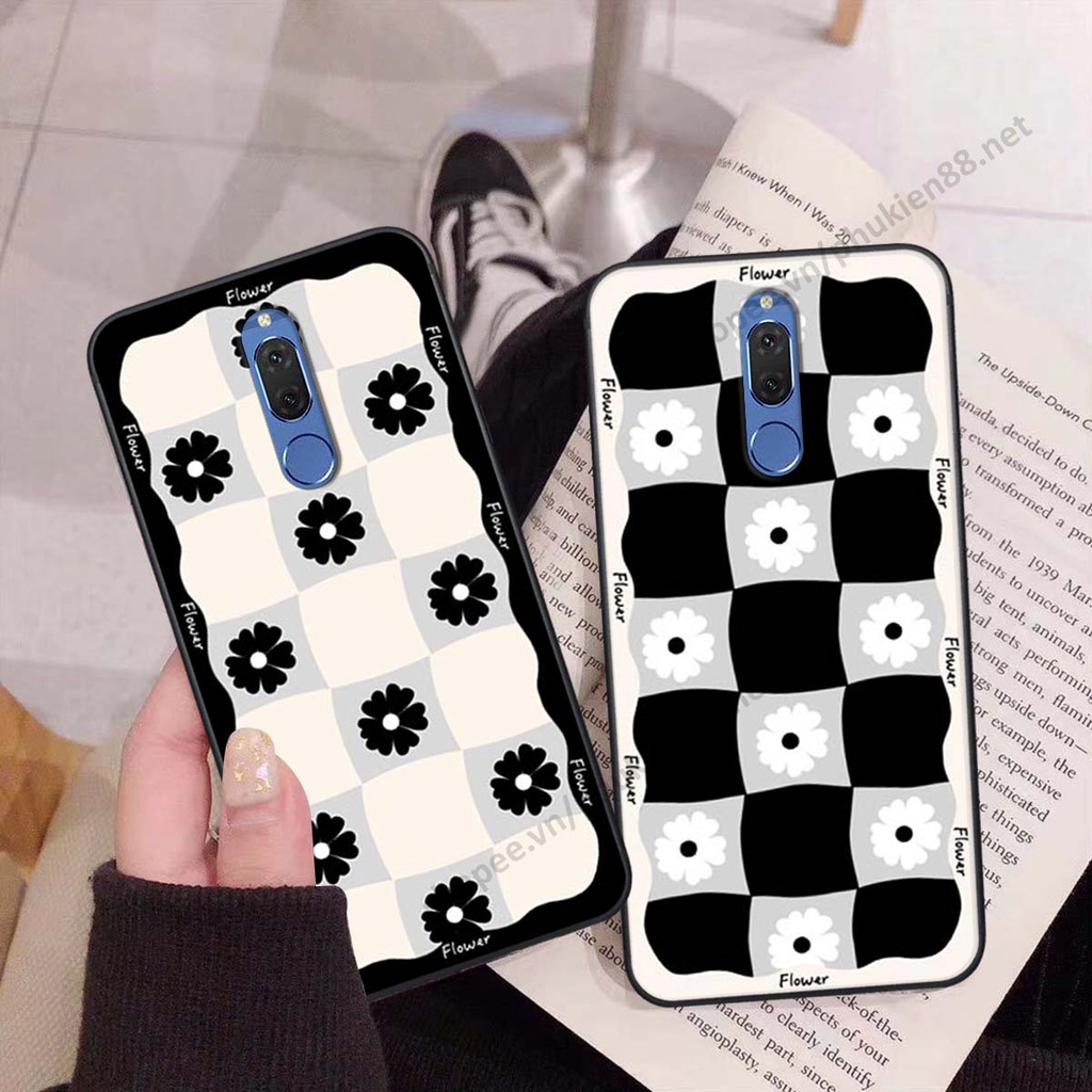 Ốp lưng Huawei Nova 2i ốp điện thoại LineBear, bé tóc xù, hoa siêu đẹp