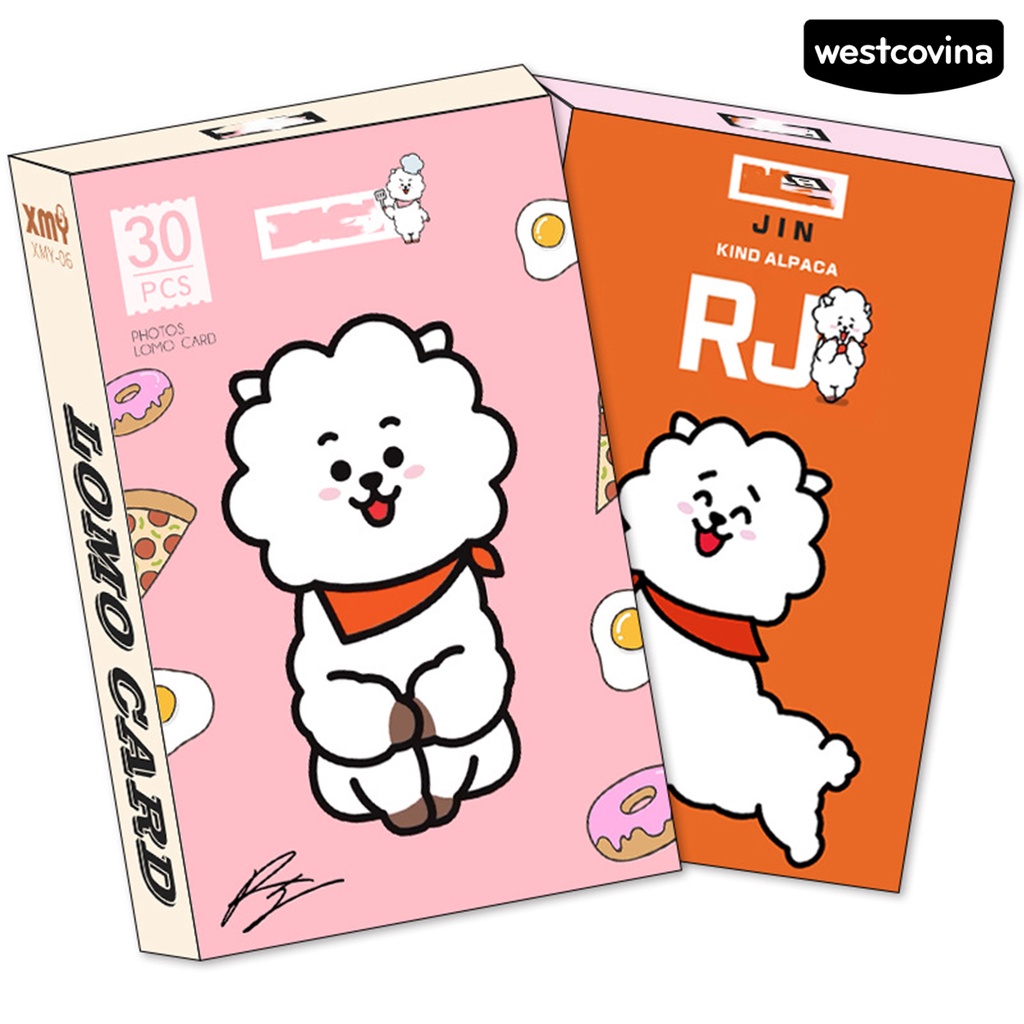 [Hot]✍Set 30 Thẻ Hình Các Thành Viên Nhóm BTS