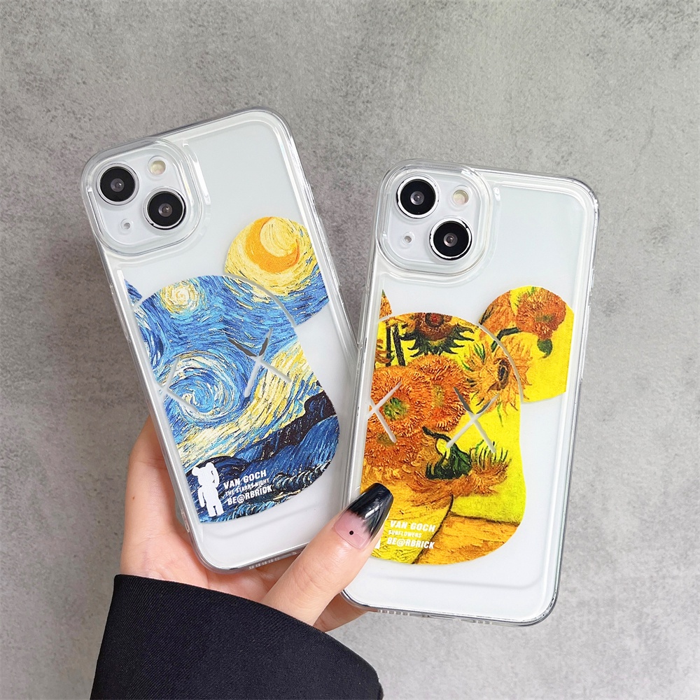 Ốp Điện Thoại TPU Mềm Trong Suốt Chống Sốc Hình Gấu Cho IPhone 14 Pro max 14 Plus 13 12 Pro max 11 Pro max x xs max xr 7 8 Plus