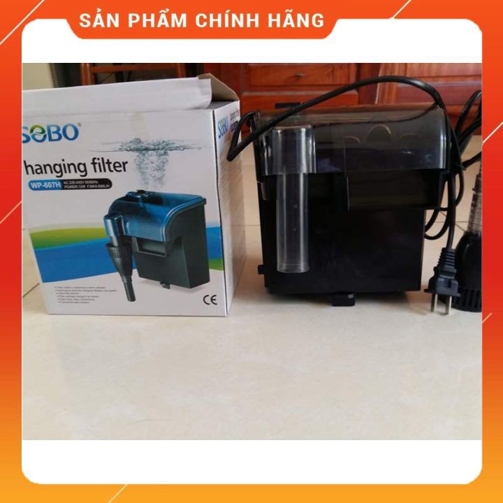 Máy Lọc Thác Cho Bể Cá Sobo WP-607H - Bộ Lọc Treo Dành Cho Bể Cá Cảnh
