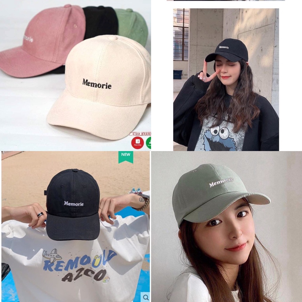 Mũ lưỡi trai nam nữ đa dạng họa tiết thêu chữ ,Nón kết phong cách Ulzzang form unisex nam nữ