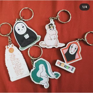 Móc khóa Ghibli mica dễ thương