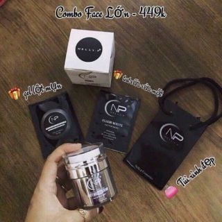 COMBO KEM FACE SỮA NELLY.P
