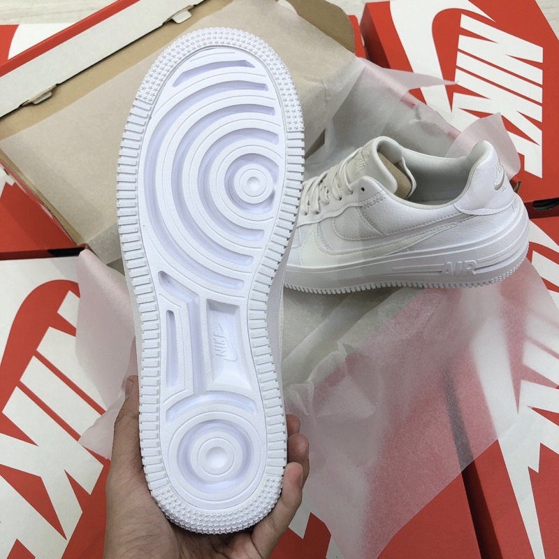 Giày AF1 Air Force 1 PLTAFORM 'Triple White'  💯