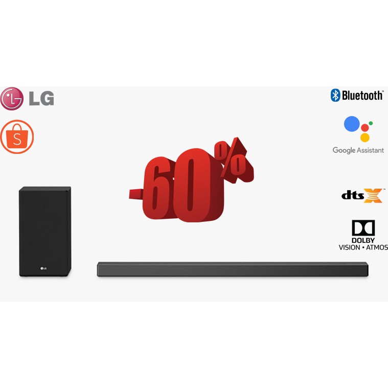 Loa thanh soundbar LG 5.1.2 SN9Y 520W - Hàng chính hãng