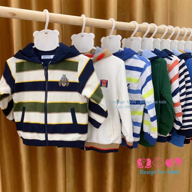 Áo khoác nỉ xuất dư Mayoral cho bé yêu