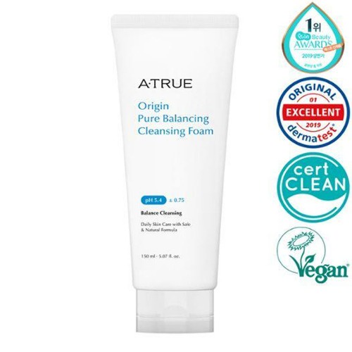 Sữa rửa mặt cân bằng nguyên chất ATRUE Origin 150ml