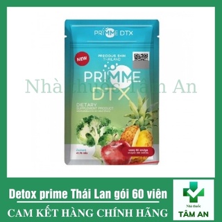 [CHÍNH HÃNG] Detox Thái Lan Giảm Mỡ Bụng 60 Viên Giảm cân Detox Thái Lan