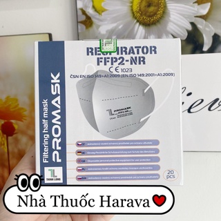 Khẩu trang y tế Promask Respirator FFP2-NR hộp 20 cái