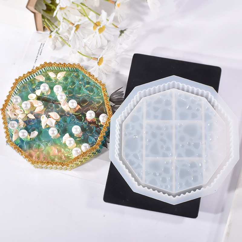 Khuôn Silicon Làm Gạt Tàn Thuốc Lá Với Đế Kim Cương DIY Giá Đỡ