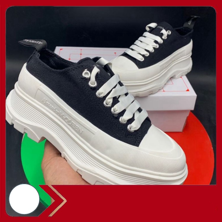 ♥️ Hàng Chất ♥️ Giày Alexander MC Queen đen độn đế tăng chiều cao dành được cho cả nam và nữ , freeship đơn toàn quốc ♥️
