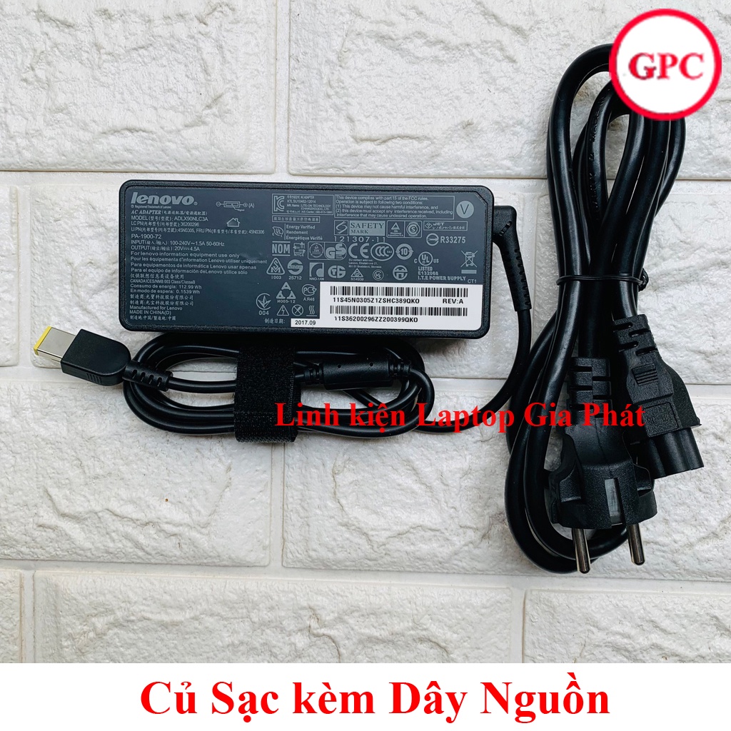 SẠC LENOVO CHÂN USB 20V- 4.5A- 90W