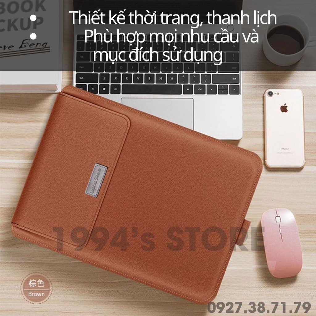 (CÓ SẴN) Túi đựng kiêm giá đỡ cho Laptop, Ultrabook, Surface Book, Xiaomi, Xiaomi RedmiBook, Dell XPS ....