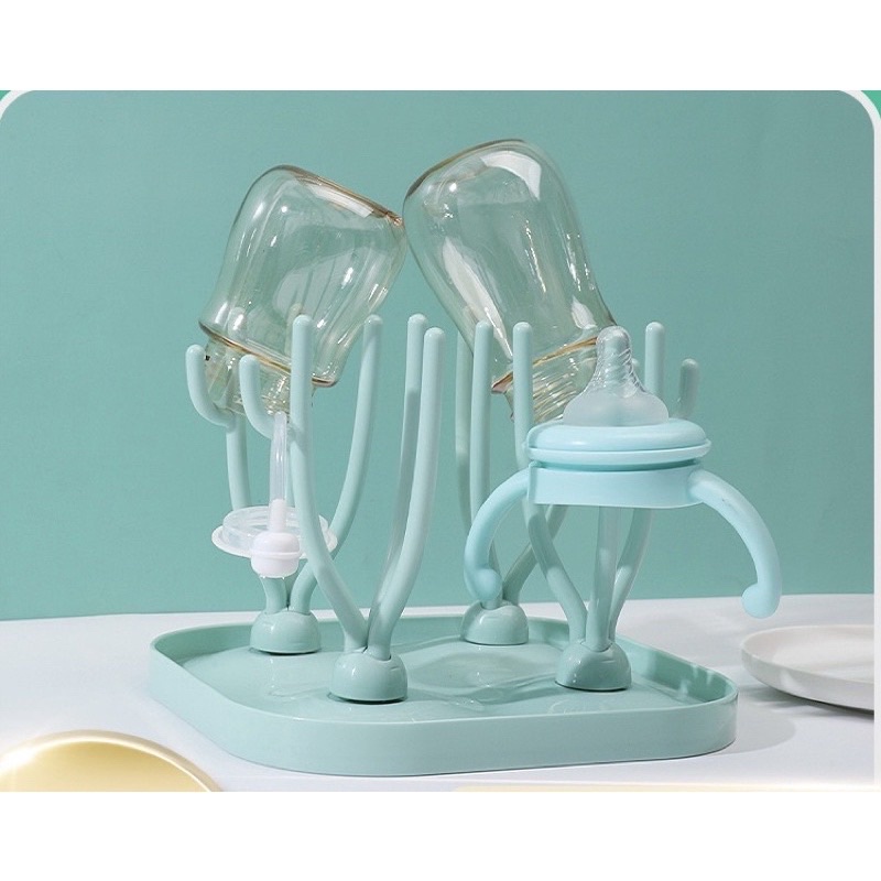 Khay úp bình sữa cho trẻ sơ sinh