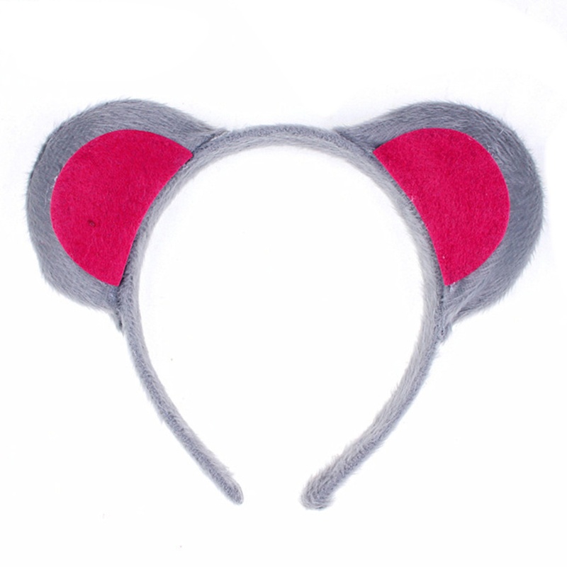 Băng Đô Tai Thú Hoạt Hình Nhồi Bông Ngắn Dùng Hóa Trang Tiệc Sinh Nhật / Sân Khấu