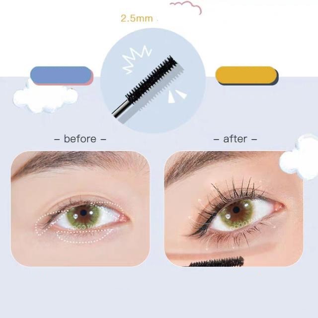 Chuốt mi GOGO TALES cong mi chống lem Garden Bear Slender Curl Mascara GT418 GOGO123 GT419 GOGO122 GT216 GOGO57