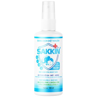 Chai xịt diệt khuẩn SAKKIN