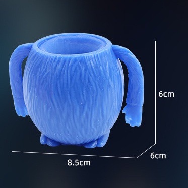 Squishy Mochi hình HUGGY trốn trong cốc NGỘ NGHĨNH mềm dễ thương chân thực giảm stress co dãn đàn hồi ngộ nghĩnh bóp bóp