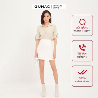 Chân váy nữ A cơ bản GUMAC VA12147