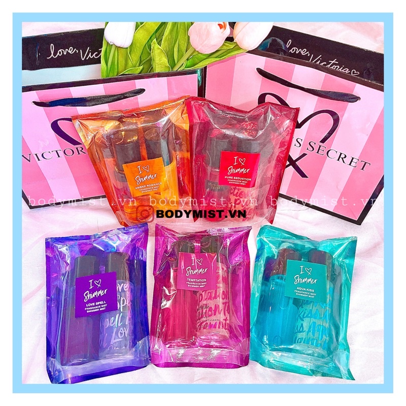 SET 75ML XỊT THƠM BODY MIST VIC