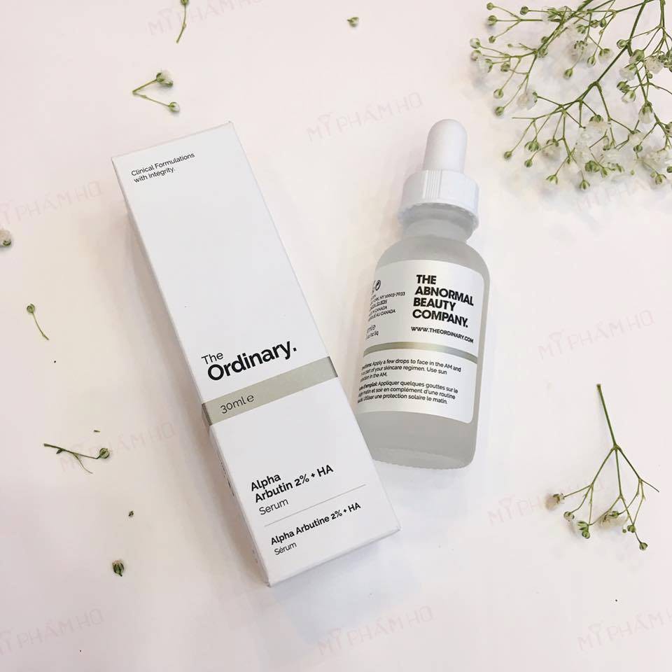 [Chính Hãng] Serum Tinh Chất The Ordinary Alpha Arbutin 2% + HA Trắng Sáng Da Tặng Kèm Mask