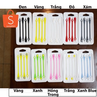 Dây giày silicone-Hilaces bộ 14 dây