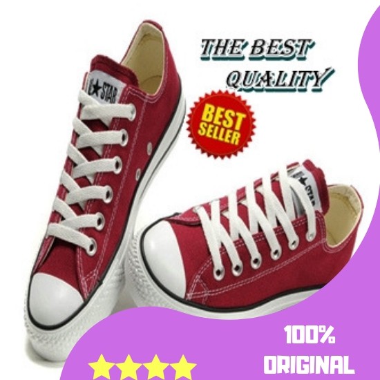 Giày Allstar Chuck Taylor 2 / All Star Ct 2 Premium / Allstar Jackpurcel - Maroon List