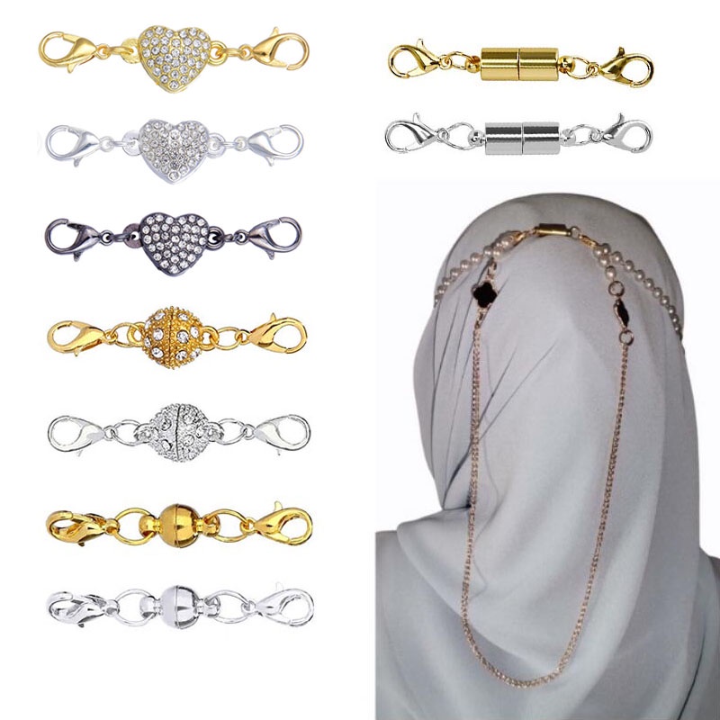 Khóa Nam Châm Nối Dài Dây Đeo Cổ/Vòng Tay Tiện Dụng