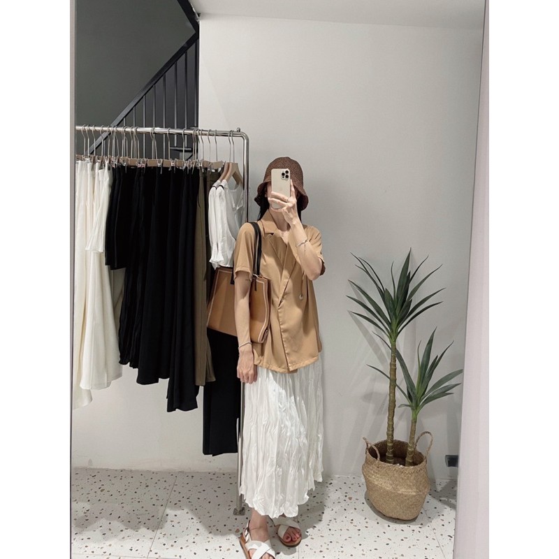 A2-Áo blazer 2 cúc mỏng