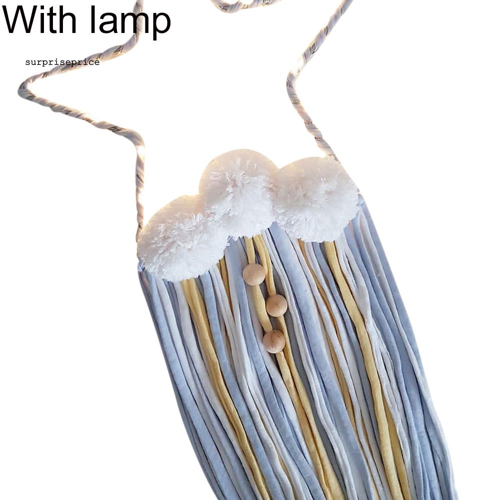 SPP_Five-pointed Star LED Light Strip Dream Catcher Wall Hanging Ornament Home Decor